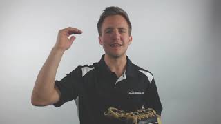 Video thumbnail: Easton Professional Collection 12.75" Baseball Glove: F78DD