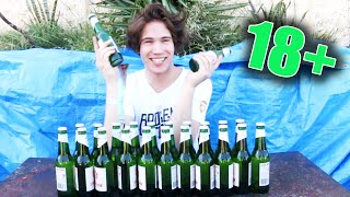 The Cider Challenge - (Feat. HowToBasic) *VOMIT WARNING* (18+)