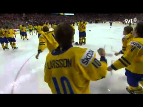 World Juniors VM 2012 Sweden-RUSSIA 1-0 Sweden Taking Gold in overtime