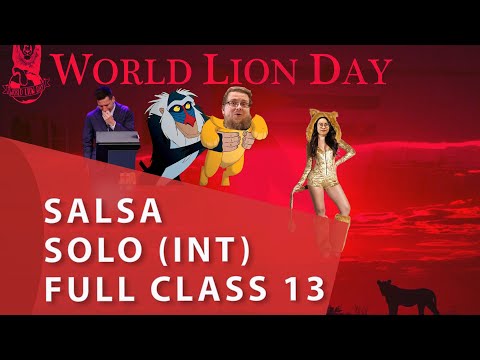 Cuban Salsa Solo (Intermediate) - FULL CLASS 05.08.2021