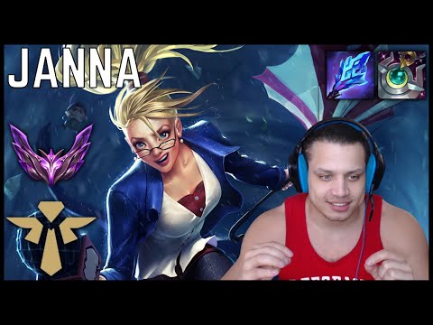 🌪️ Tyler1 VS SYLAS SUPPORT?? | Janna Support Gameplay | Support Challenge | Season 12 ᴴᴰ