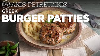 Greek Meatball Burgers | Akis Kitchen by Akis Kitchen