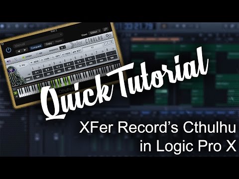 How To Use XFer Records Cthulhu in Logic Pro X | Beat Maker Tutorials