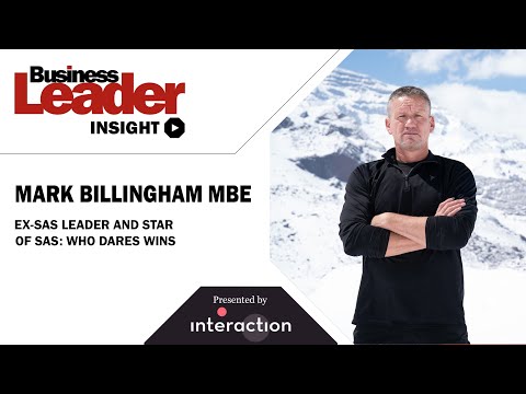 Insight with Mark 'Billy' Billingham MBE: ex-SAS leader and star of Channel 4's SAS: Who Dares Wins