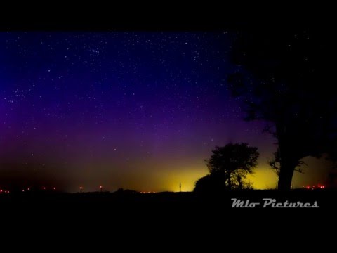 Aurora in northern Germany on  2016.05.08