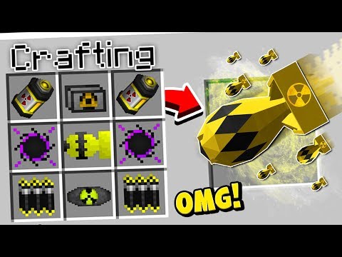 CRAFTING A NUKE IN MINECRAFT!
