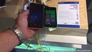 ГаджеТы:обзор ультрабюджетной Nokia Lumia 530 Dual SIM на стенде Nokia на выставке IFA 2014 Berlin