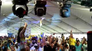 EDGAR V  playing  Voy Pa Cali  DMS12 mix   @ Colombian Festival July 19 2009
