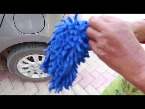 Best microfiber car cleaning glove unboxing