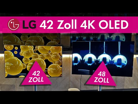 NEUER 42 ZOLL C2 OLED TV VON LG - Details zur neuen Displaygröße und der 2022 C2-Serie!