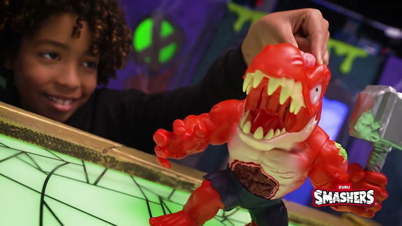 Іграшка у наборі з аксесуарами SMASHERS Horror House-Medium Діно (74125A)