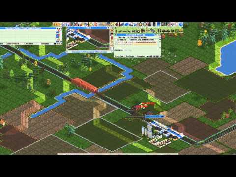 OpenTTD Gameplay Commentary Part 2 More Trains