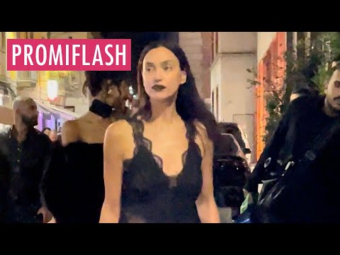 Video Thumbnail: Irina Shayk verzaubert Mailand in atemberaubendem Kleid