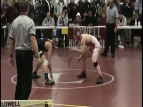 160lb (PT1/2) Lawrence vs Golner - Lowell Holiday Finals 2009-10