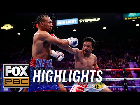 Worldwide Boxing Results (7/17-20): Pacquiao Beats Thurman On PPV