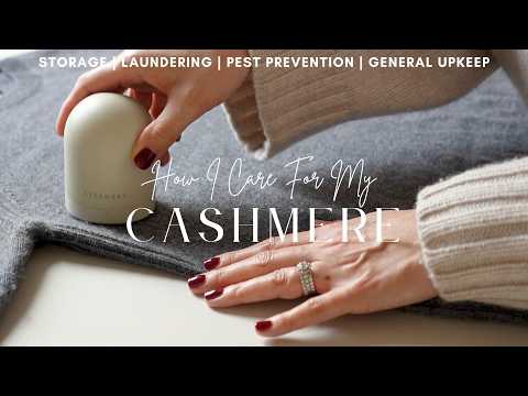 How I Care For My Cashmere Knitwear