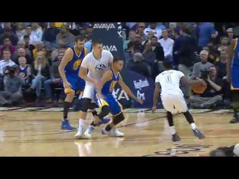 Emmanuel Mudiay Fools Steph Curry With The Crossover!