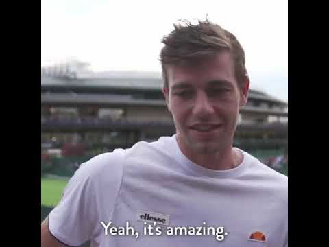 Alastair Gray reflects on an EPIC debut at Wimbledon.