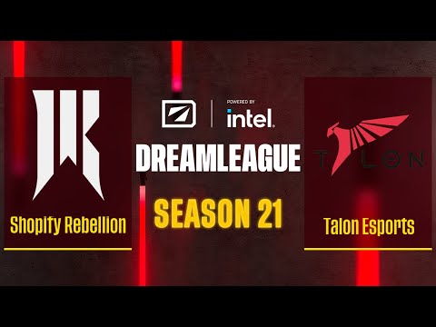 Dota2 - Shopify Rebellion vs Talon Esports - Game 2 - DreamLeague Season 21 - Group A