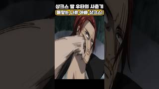 🔥미친 작화🔥 샹크스의 딸 우타의 사춘기 매맞는 나쁜 아빠! #원피스