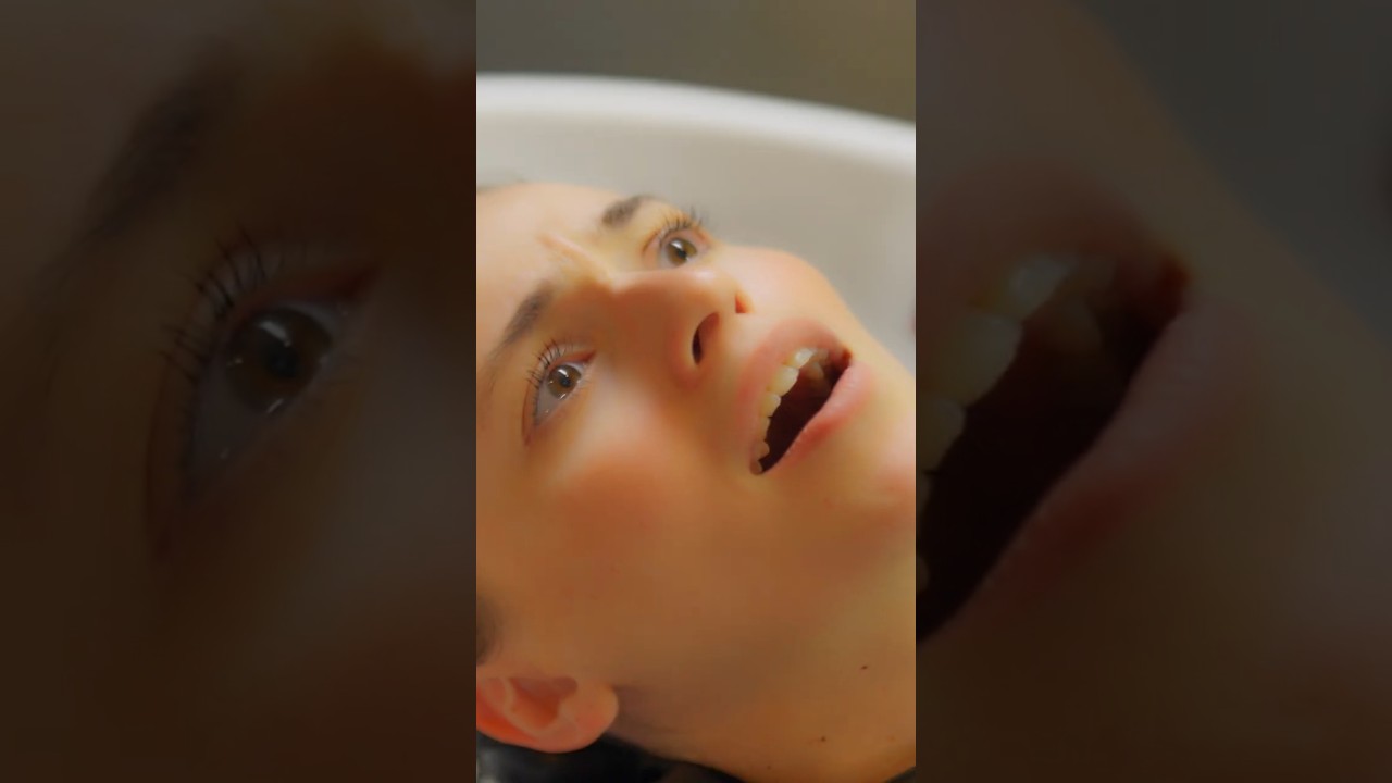 フランス人美女もとろける🤤日本の極上もこもこ泡ヘッドスパ🫧【ASMR】