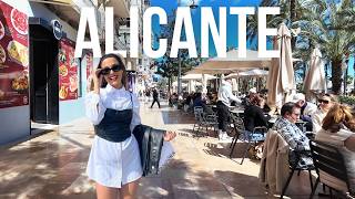 Alicante March Walk | European City Life | Walking Tour 4K