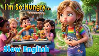 She Was Hungry… What Happened Next? | Easy English Listening Practice Story (A1-A2 Level) 