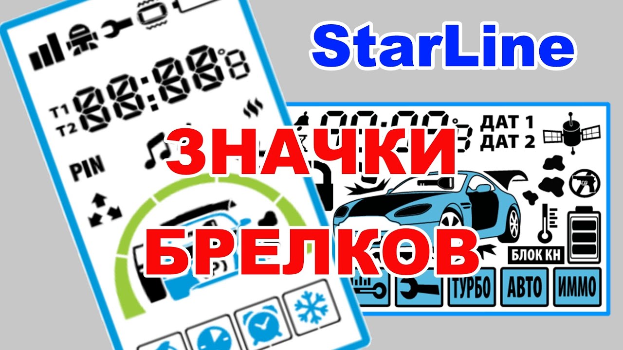 R99 на брелке StarLine: что означает?