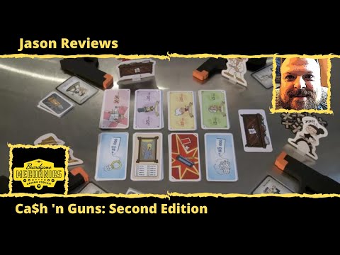 Jason's Board Game Diagnostics of Ca$h'n Guns: Second Edition