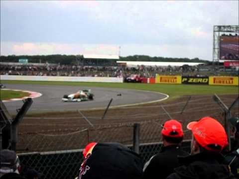 F1 Drivers missing debris - Silverstone 2011