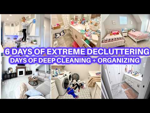 EXTREME SPRING DECLUTTER ORGANIZE + CLEAN WITH ME CLEANING MOTIVATION HOUSE CLEANING JAMIE'S JOURNEY