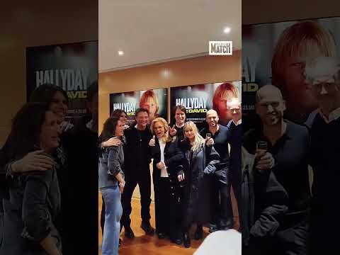 David Hallyday en famille pour présenter son documentaire 😍