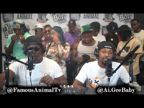 Memphis Rapper Ai Geebaby Stops By Drops Hot Freestyle on Famous Animal Tv