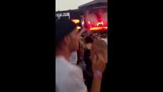 Jamie o&#39;hara barnartted at creamfields Steve Angello 2013