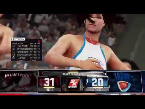 NBA 2K16 PlayNow Online G.O.A.T Gameplay XxDeVano10xX VS TBirdS90|Ooopin till he Quit