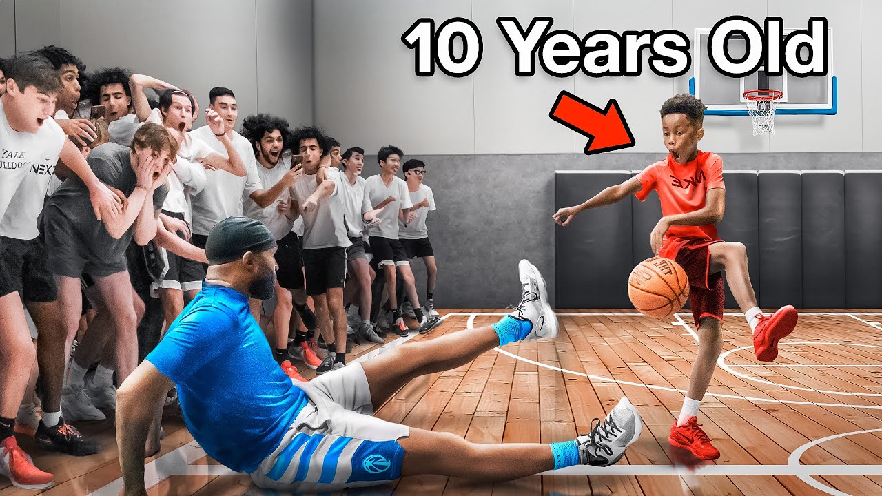 10 Year Old Basketball Prodigies DESTROY Grown Men