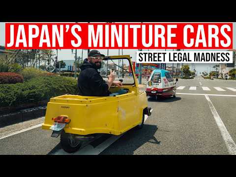 Japan's Crazy Tiny Cars - Driving a Micro Car!