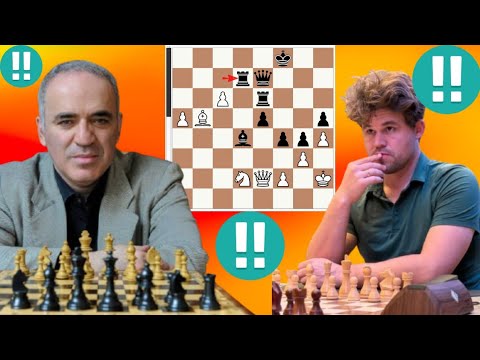 Best chess game ever | Magnus vs Kasparov