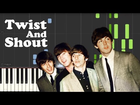 The Beatles - Twist And Shout - Piano Tutorial by Easy Piano