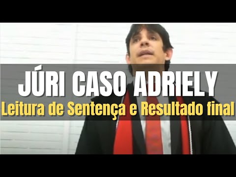 🔴 Tribunal do Júri na cidade de Colombo (Parte 04 - Leitura da Sentença e resultado final)