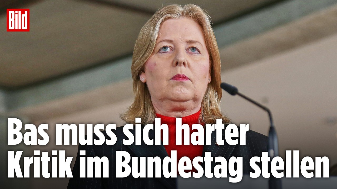 🔴 Regierungsbefragung: Bärbel Bas über Rente, Stütze und Arbeitszeiten | BILD LIVE