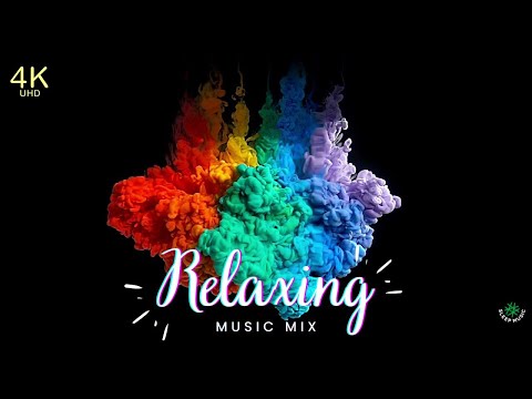 4K - Ink in Water, Abstract Liquid, Ink Background,  Background Music, Colorful Psychedelics