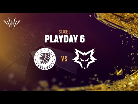 KNIGHTS vs DIRE WOLVES // APAC South 2022 - Stage 2 - Playday #6