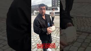 KC REBELL zerstört Auto mit Stein #Shorts