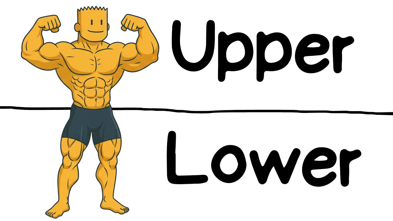 Upper Lower Split Explained (Full Training Plan for Free)