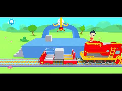 Faye and Liza Save a Baby Octopus 🐙| Mighty Express Clips | Cartoons for Kids