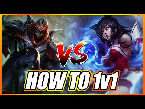 HOW TO 1v1 - Ahri (LegitKorea) vs Zed