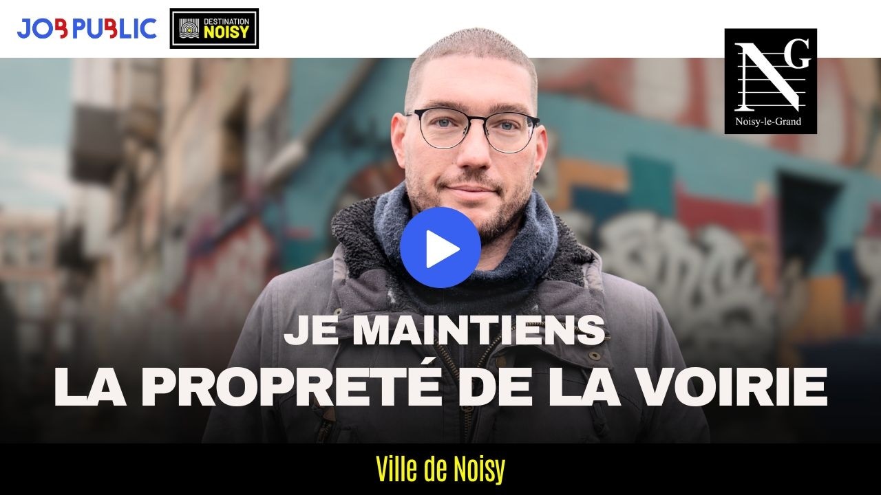 Grégory Baratin-Agent du pôle Propreté urbaine