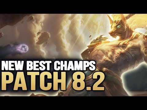 New Best Champions in Patch 8.2 SEASON 8 for Climbing in EVERY ROLE (League of Legends)