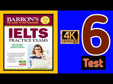 BARRON'S IELTS LISTENING TEST - 6 | barron's ielts listening test - 6 | IELTS | RUTVIK IELTS |